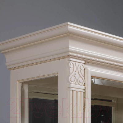 Шкаф с витриной Гомельдрев ГМ 5907 Береза