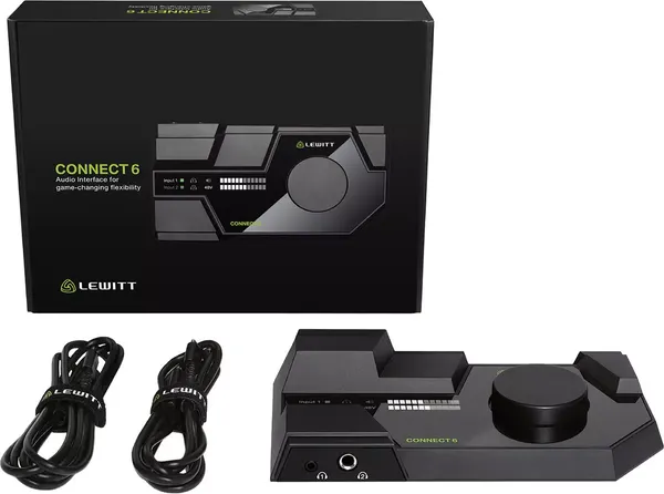 Аудиоинтерфейс Lewitt Connect 6