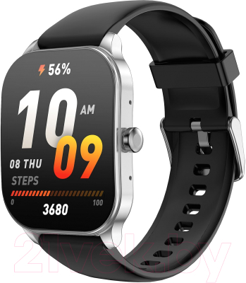 Умные часы Amazfit Pop 3S (серебристый) - фото