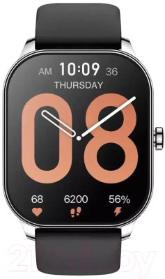 Умные часы Amazfit Pop 3S (серебристый)