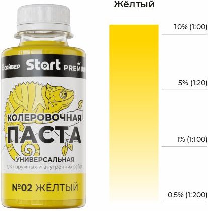 Колеровочная паста START Х2