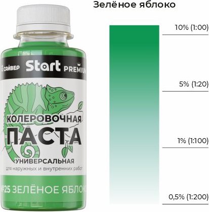 Колеровочная паста START Х25