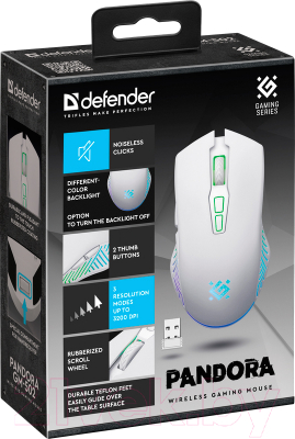 Мышь Defender Pandora GM-502 / 52502
