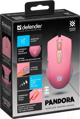 Мышь Defender Pandora GM-502 / 52501