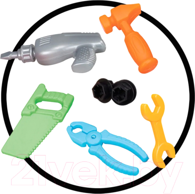 Набор инструментов игрушечный Dede Столярная мастерская Technic / 01702