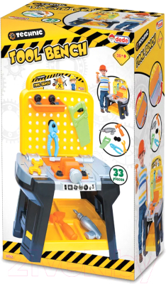 Набор инструментов игрушечный Dede Столярная мастерская Technic / 01702