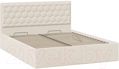 Двуспальная кровать ТриЯ Порто универсальная с ПМ 160x200