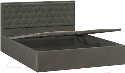 Двуспальная кровать ТриЯ Порто универсальная с ПМ 160x200