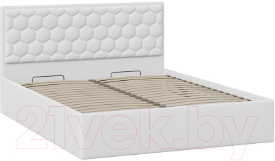 Двуспальная кровать ТриЯ Порто универсальная с ПМ 160x200