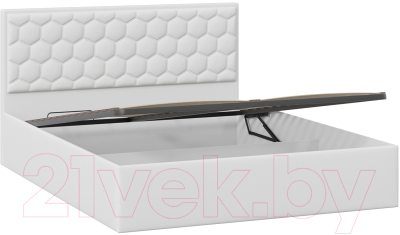 Двуспальная кровать ТриЯ Порто универсальная с ПМ 160x200