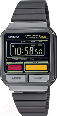 Часы наручные мужские Casio A-120WEGG-1B - фото
