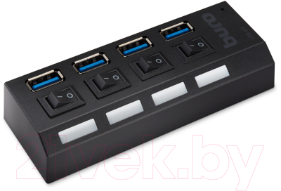 USB-хаб Buro BU-HUB4-U3.0-L
