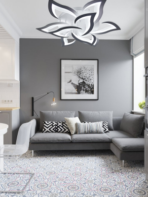 Потолочный светильник Mirastyle Диод CF-38604/6+3 WH