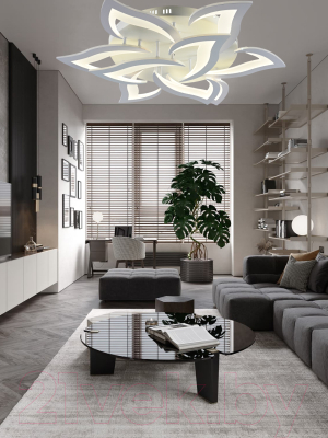 Потолочный светильник Mirastyle Диод CF-38604/6+3 WH