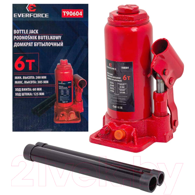 Бутылочный домкрат Everforce EF-T90604