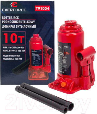 Бутылочный домкрат Everforce EF-T91004