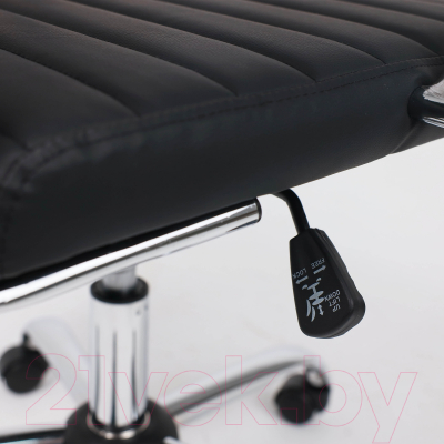 Кресло офисное AksHome Elegance Light Eco (черный)