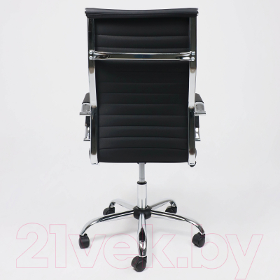 Кресло офисное AksHome Elegance Light Eco (черный)