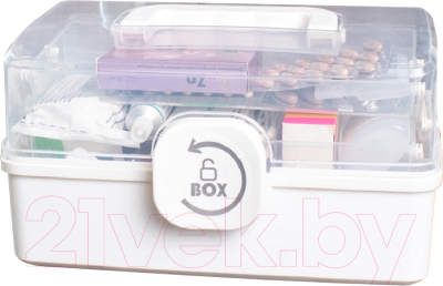 Органайзер для хранения Daswerk Аптечка домашняя Mini / 608476 - фото