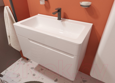 Тумба с умывальником Эстет Kare Luxe / ФР-00015245