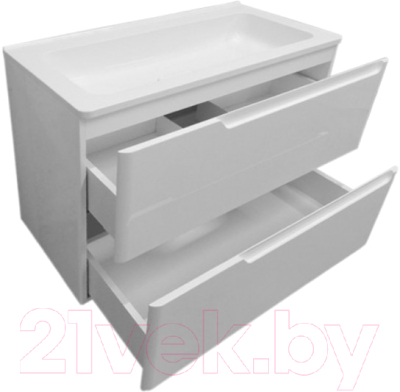 Тумба с умывальником Эстет Kare Luxe / ФР-00015243