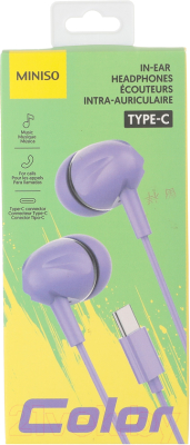 Наушники Miniso 0725