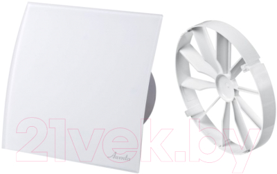 Вентилятор накладной Awenta System+ Silent 125W / KWS125W-PEB125-ZZ125 - фото