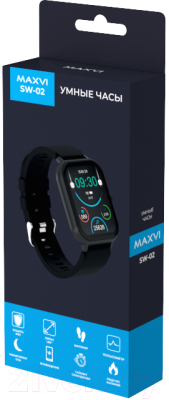 Умные часы Maxvi SW-02 (серый)
