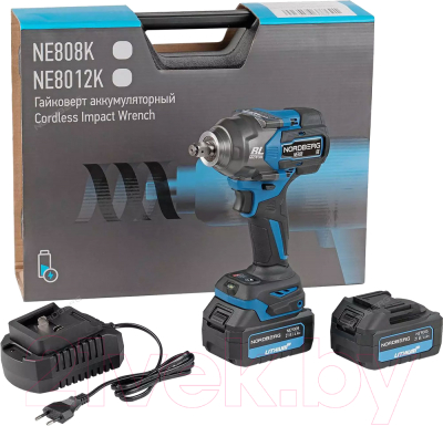 Аккумуляторный гайковерт Nordberg NE808K