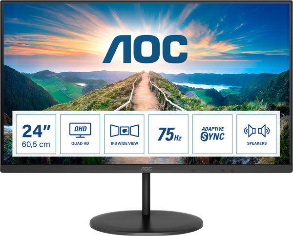 Монитор AOC Value Line Q24V4EA - фото