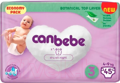 Подгузники детские Canbebe 3 4-9 кг - фото