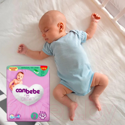 Подгузники детские Canbebe 2 3-6 кг