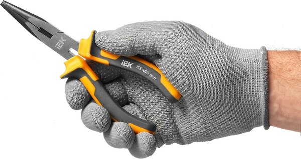 Тонкогубцы IEK A2L3-LN10-K1-160