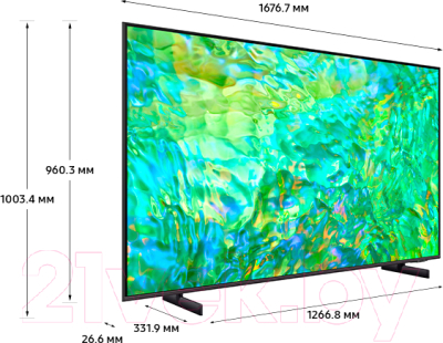 Телевизор Samsung UE75CU8000UXRU