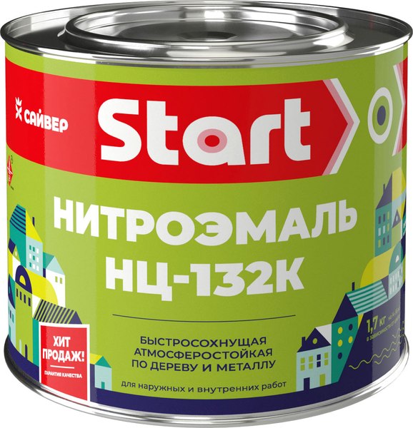 Эмаль START НЦ-132К - фото