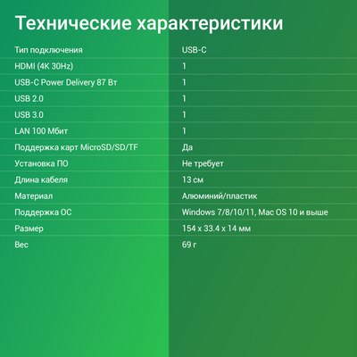 Док-станция для ноутбука Digma DS-951