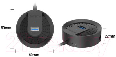 USB-хаб A4Tech HUB-30