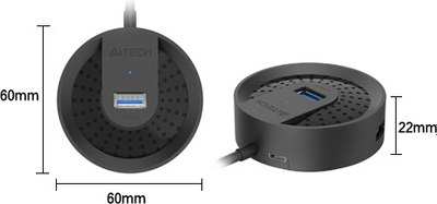 USB-хаб A4Tech HUB-30