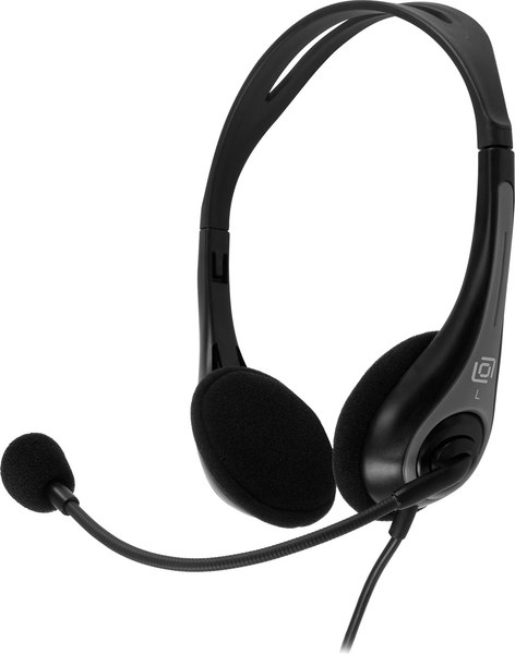 Наушники-гарнитура Оклик HS-M300 - фото