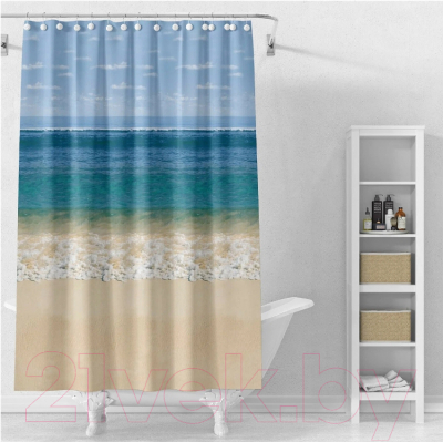 Шторка-занавеска для ванны Perfecto Linea Secret 36-118106