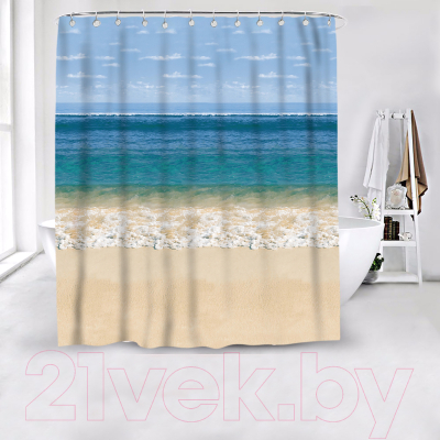 Шторка-занавеска для ванны Perfecto Linea Secret 36-118106