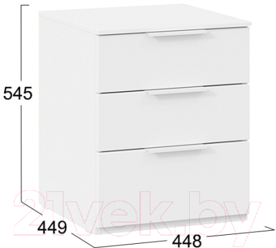 Прикроватная тумба ТриЯ Порто ТД-393.03.01