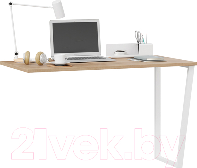 Письменный стол ТриЯ Порто ТД-393.15.01 (белый/яблоня беллуно)