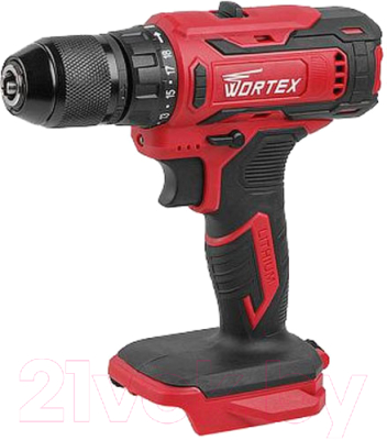 Аккумуляторная дрель-шуруповерт Wortex BD 1820-1 Li ALL1 Solo (0329360) - фото