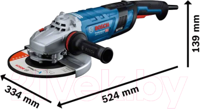 Профессиональная угловая шлифмашина Bosch GWS 30-230 B