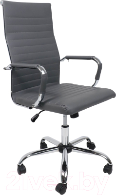 Кресло офисное AksHome Elegance Light Eco (серый) - фото