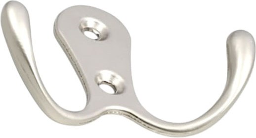 Крючок для одежды Trodos ZY-110А 2-рожковый сплав ЦАМ - фото