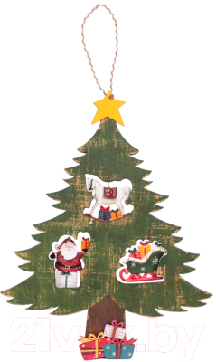 Подвеска новогодняя Darvish Елка / DV-C-276 - фото