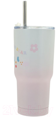 Многоразовый стакан Miniso HoHo Bear Summer Sparkling Ice Series / 5548