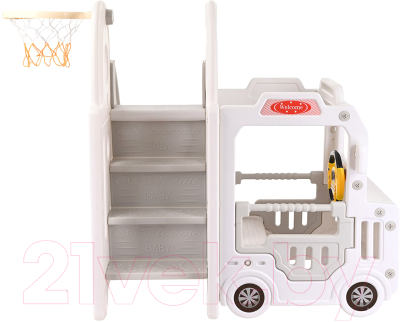 Горка-комплекс Pituso Cute Truck / UN-BS02-white (белый)